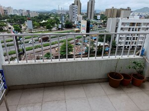 Balcony in 2 BHK Apartment at Jhamtani Ace Aurum Phase III, Ravet – for Rent