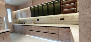 Kitchen in 4 BHK Builder Floor at Green Fields Colony – for Rent