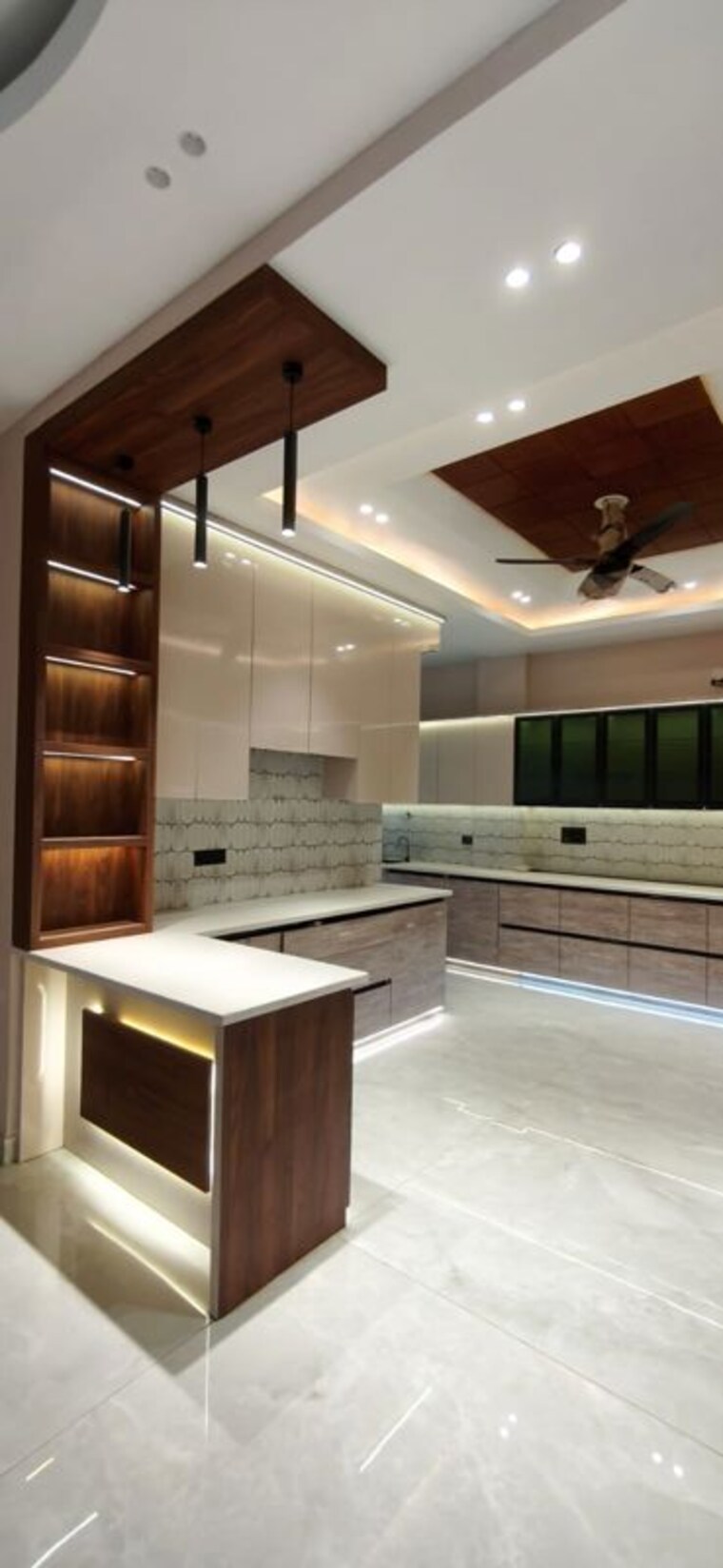 Kitchen, green fields colony 4 Bedroom 310 Sq.Yd. Builder Floor In Green Fields Colony Faridabad 10789902