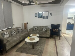 Living Room in 3 BHK Apartment at Sector 18a Dwarka – for Rent