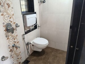 Bathroom in 3 BHK Apartment at Neelam Apartment Sector 21, Nerul – for Rent