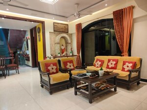 Living Room in 3 BHK Apartment at Neelam Apartment Sector 21, Nerul – for Rent