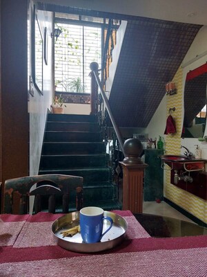 Staircase in 3 BHK Apartment at Neelam Apartment Sector 21, Nerul – for Rent