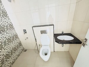Bathroom in 3 BHK Apartment at Godrej Hill Retreat, Mahalunge – for Rent