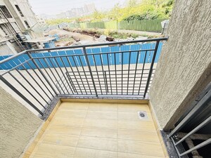 Balcony in 3 BHK Apartment at Godrej Hill Retreat, Mahalunge – for Rent