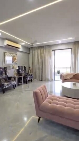 Living Room in 4 BHK Apartment at Wadhwa The Address Boulevard, Ghatkopar West – for Rent