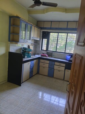 Kitchen in 1 BHK Apartment at Tulsi Dhara CHS, Kalyan West – for Rent