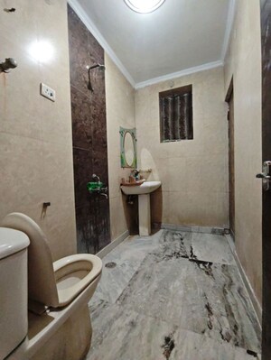 Bathroom in 3 BHK Builder Floor at Green Fields Colony – for Rent