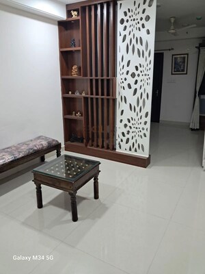 Living Room in 2 BHK Apartment at SMR Vinay Iconia Hyderabad, Kondapur – for Rent