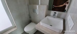Bathroom in 3 BHK Apartment at Seawoods – for Sale