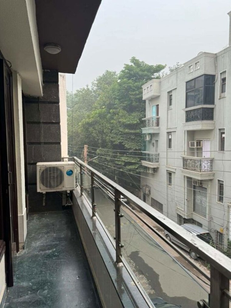 Balcony, shivalik colony 3 Bedroom 1800 Sq.Ft. Builder Floor In Shivalik Colony Delhi 10790020