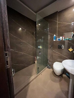 Bathroom in 1 RK Apartment at Saket – for Rent