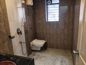 Bathroom in 2 BHK Apartment at Garden Avenue, Nerul Sector 21 – for Rent