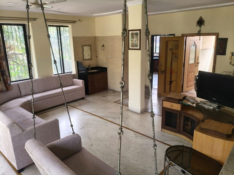 Living Room, garden-avenue 2 Bedroom 1400 Sq.Ft. Apartment In Nerul Sector 21 Navi Mumbai 10790030