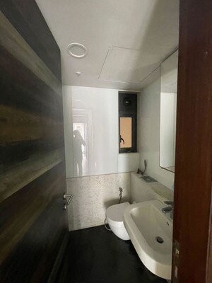 Bathroom in 3 BHK Apartment at Lodha New Cuffe Parade, Wadala – for Rent