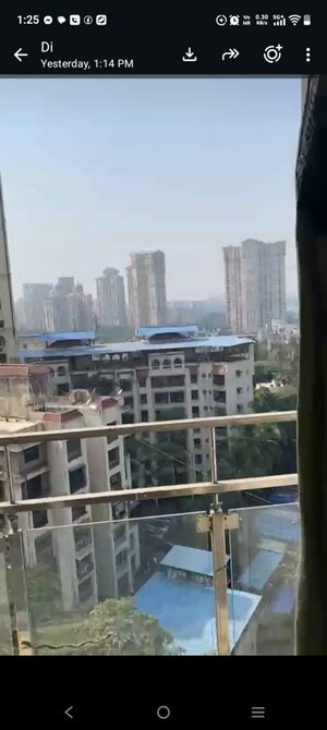 Balcony in 2 BHK Apartment at Aishwarya CHS Powai, Powai – for Sale
