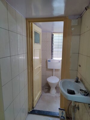 Bathroom in 1 BHK Apartment at Mahesh Jivan Shanti CHS, Talav Pali – for Rent