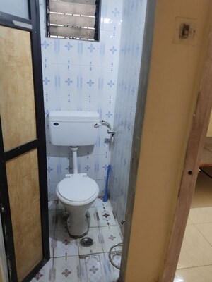 Bathroom in 1 BHK Apartment at Swami Samarth CHS, Cbd Belapur Sector 20 – for Rent