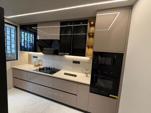 Kitchen in 3 BHK Apartment at Krishna Atlantis Heights, High Ground – for Sale