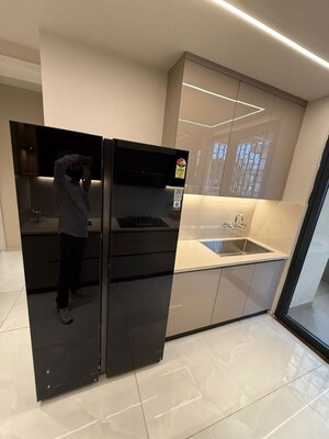 Kitchen in 3 BHK Apartment at Krishna Atlantis Heights, High Ground – for Sale