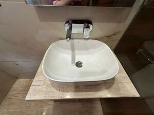 Bathroom in 2 BHK Builder Floor at Kalkaji – for Rent