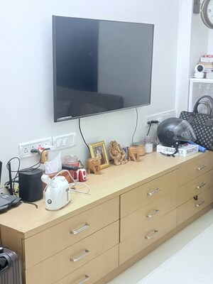 Tv Room in 1 BHK Apartment at Lokhandwala Complex – for Sale