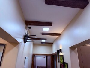 Living Room in 2 BHK Apartment at Indiabulls Greens, New Panvel – for Rent