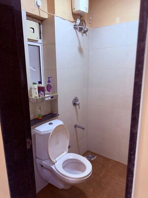 Bathroom in 2 BHK Apartment at Indiabulls Greens, New Panvel – for Rent