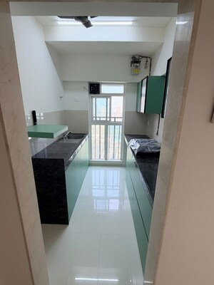 Building Lobby in 2 BHK Apartment at Piramal Revanta, Mulund West – for Rent