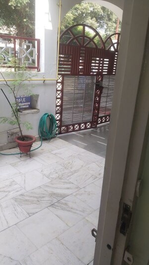 Balcony in 1 RK Builder Floor at Gomti Nagar – for Rent