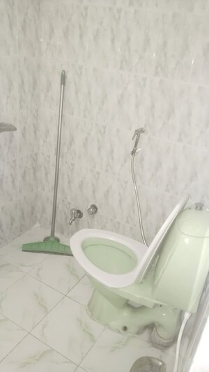 Bathroom in 1 RK Builder Floor at Gomti Nagar – for Rent