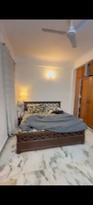 Bedroom in 3 BHK Builder Floor at East Of Kailash – for Rent