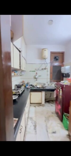 Kitchen in 3 BHK Builder Floor at East Of Kailash – for Rent