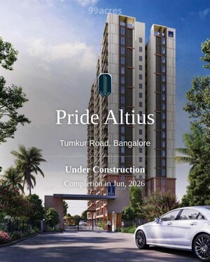 3 BHK Apartment – Exterior View View at Mantri Webcity, Hennur Road - for Rent