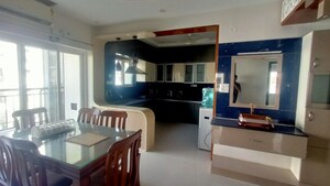 Kitchen in 3 BHK Apartment at Greenmark Galaxy, Kondapur – for Rent