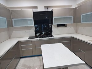 Kitchen in 3 BHK Apartment at Jayabheri Orange County, Gachibowli – for Rent