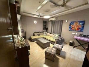 Living Room in 3 BHK Apartment at Gaur City 2 – for Sale