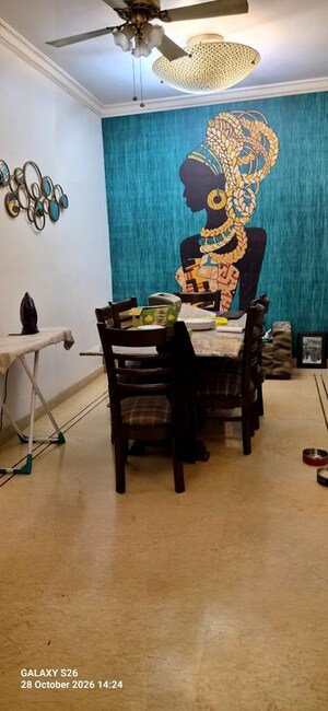 Living Room in 3 BHK Builder Floor at Kalkaji – for Sale