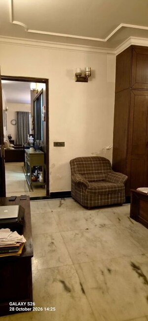 Living Room in 3 BHK Builder Floor at Kalkaji – for Sale