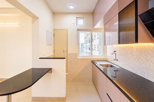 Kitchen in 2 BHK Apartment at Karle Vario Homes, Hebbal – for Rent