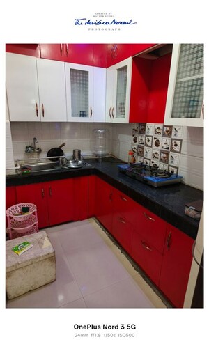 Kitchen in 3 BHK Apartment at Ascent Savy Ville De, Raj Nagar Extension – for Rent