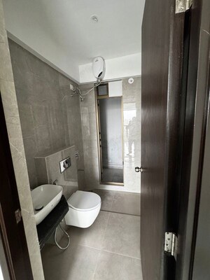 Bathroom in 2 BHK Apartment at Raymond Ten X Habitat, Pokhran Road No Two – for Rent