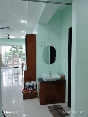 Bathroom in 3 BHK Apartment at Greenmark Mayfair Apartments, Tellapur – for Rent