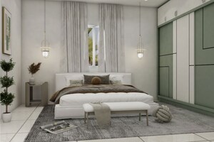 Bedroom in 3 BHK Apartment at Urbanrise On Cloud 33, Bachupally – for Rent