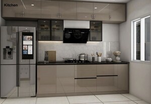 Kitchen in 3 BHK Apartment at Urbanrise On Cloud 33, Bachupally – for Rent