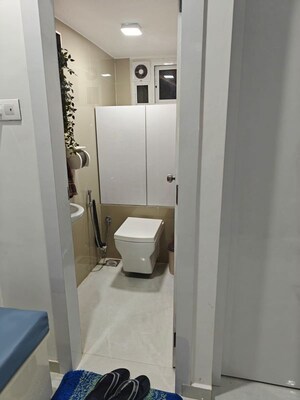 Bathroom in  Office Space at Green Wood Complex Manpada, Manpada – for Rent