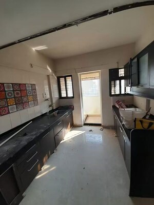 Kitchen in 3 BHK Apartment at Bramha Exuberance, Kondhwa – for Rent