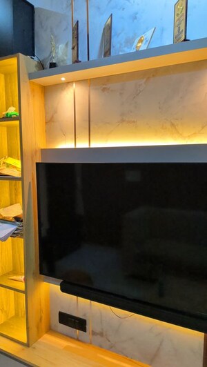 Tv Room in 2 BHK Builder Floor at Krishna Vatika Ghaziabad, Dundahera – for Sale
