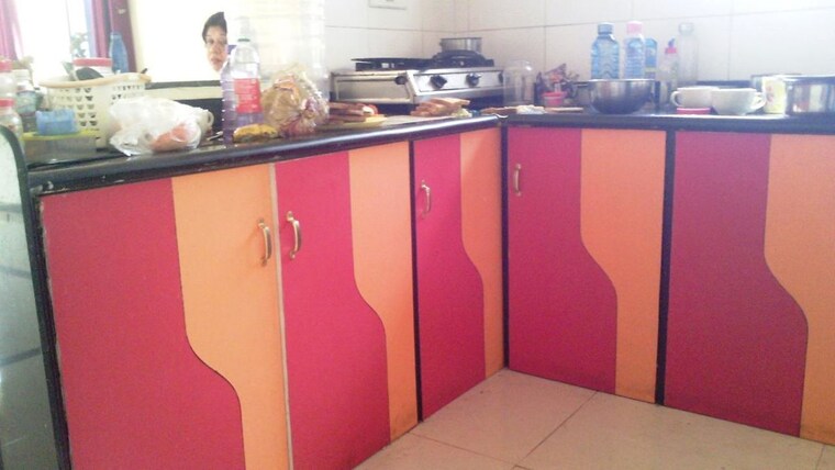 Kitchen, orange-city 3 Bedroom 1588 Sq.Ft. Villa In Kasaravadi Mumbai 10790405