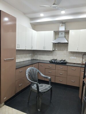 Kitchen in 3 BHK Apartment at Shivalik Colony – for Rent